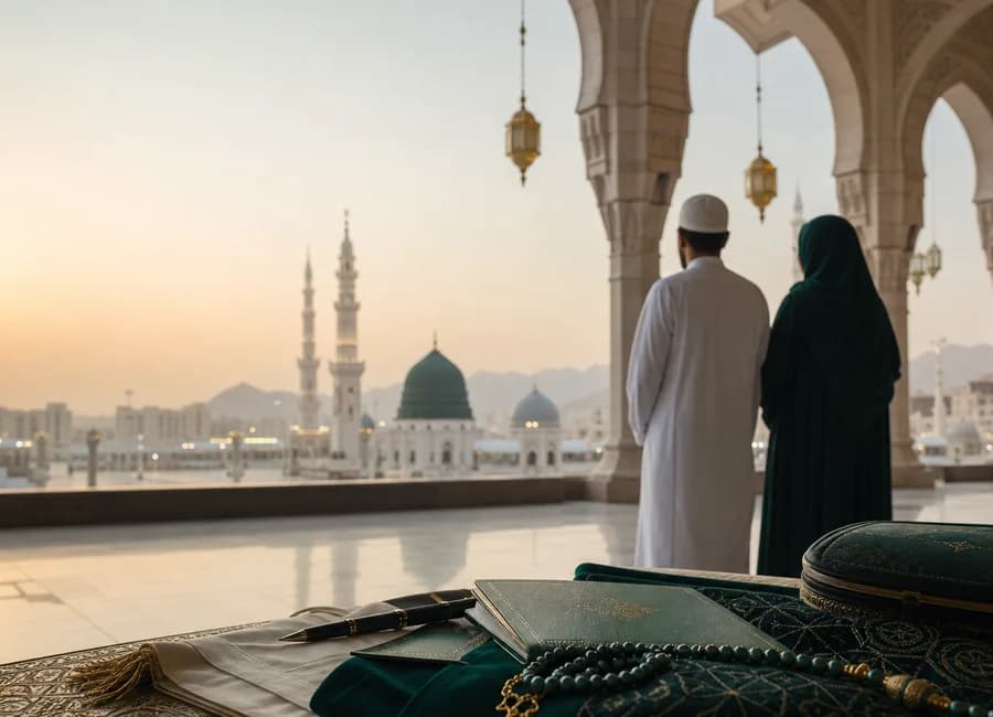 Madinah editorial travel scene