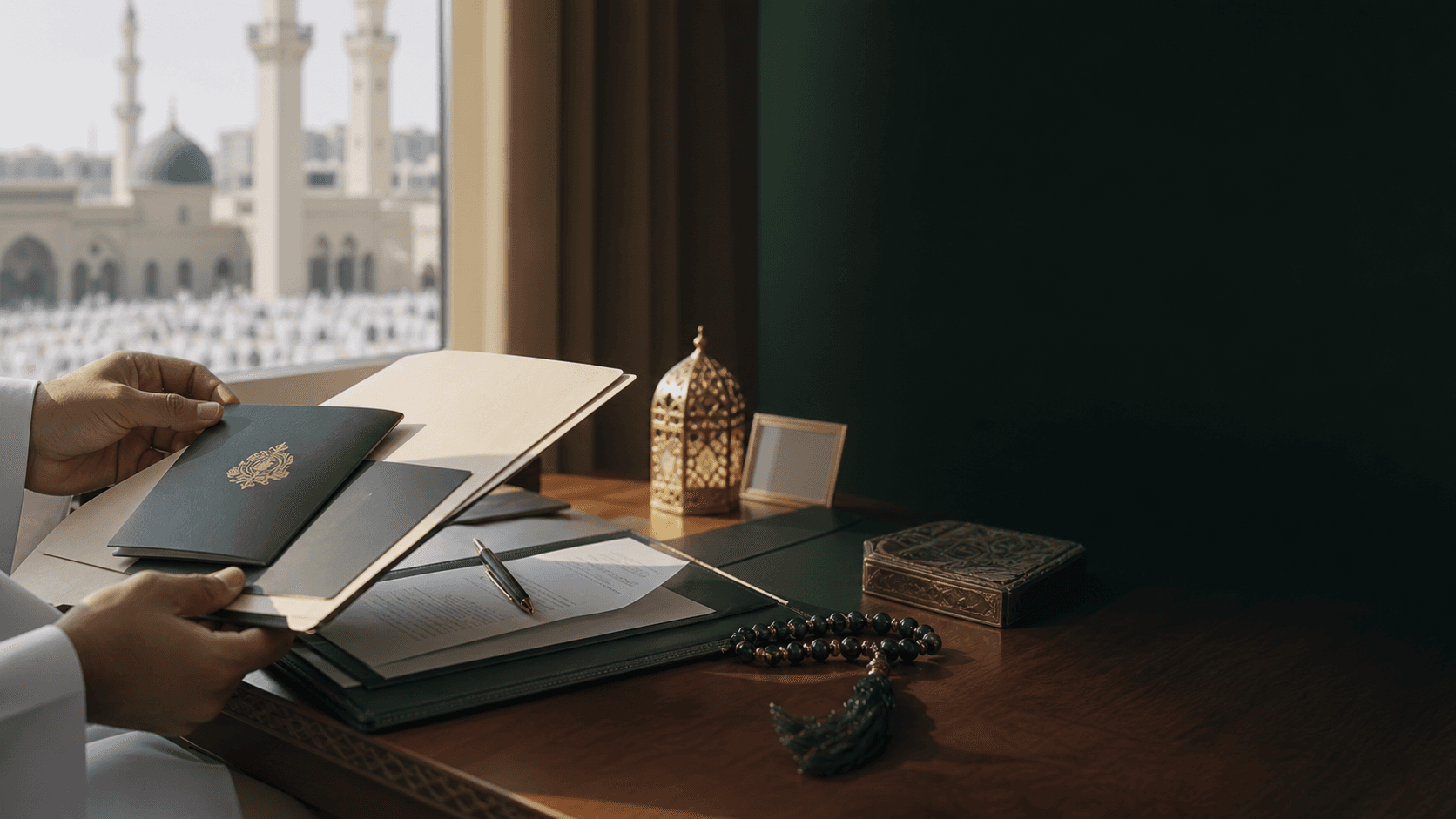 Travel documents prepared for policy and registration review