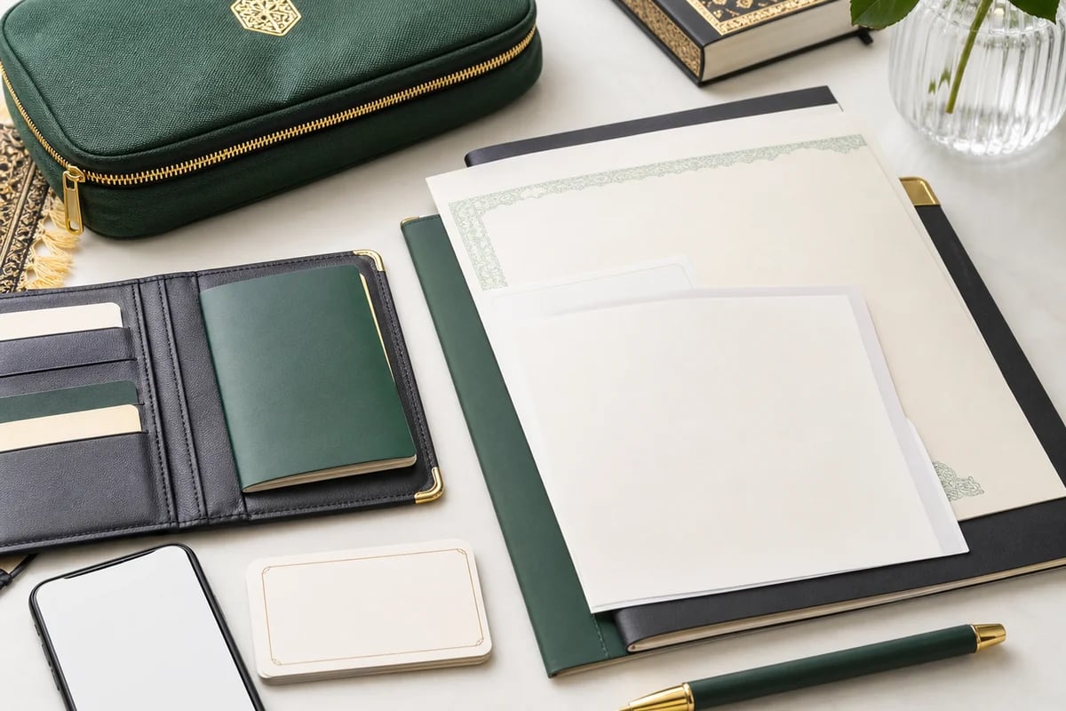 Travel documents and planning essentials
