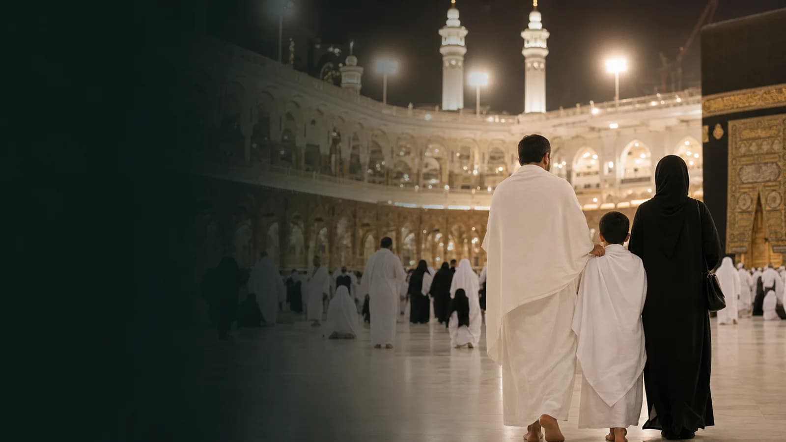 Pilgrims preparing for a tailored Umrah journey